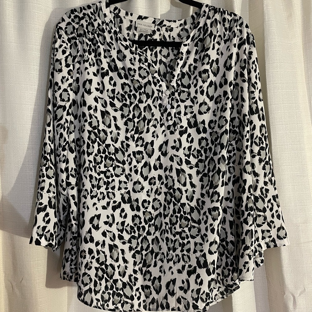 Leopard Blouse